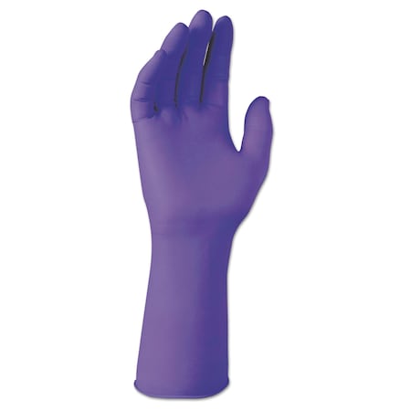 Kimtech Purple Nitrile-Xtra, Disposable Gloves, 6 mil Palm, Nitrile, Powder-Free, S, 500 PK, Purple 50601